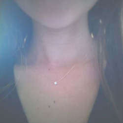 Simple Diamond Necklace (BR) 7枚目の画像
