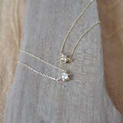 Simple Diamond Necklace (BR) 9枚目の画像