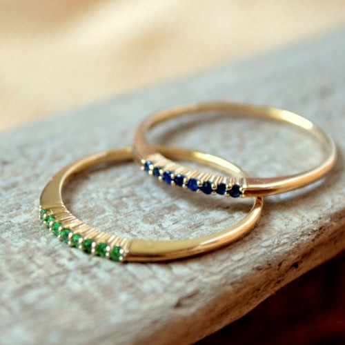 SALE価格 Sparkling Stone Ring-グリーンガーネット 指輪 SALE価格 Sparkling Stone Ring-グリーンガーネット 指輪