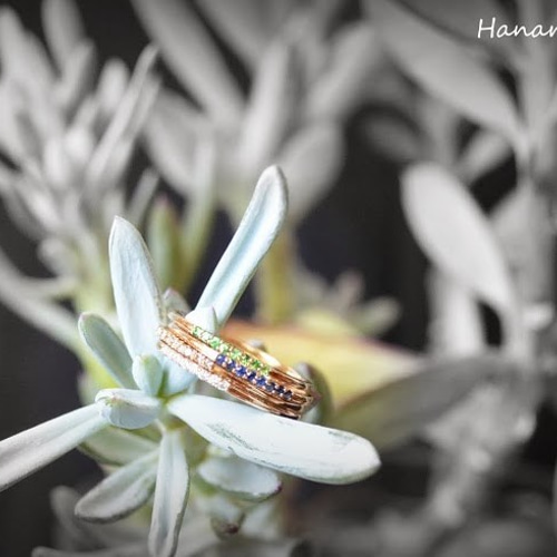 SALE価格 Sparkling Stone Ring－グリーンガーネット 指輪