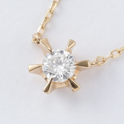 Simple Diamond Necklace (CL) 2枚目の画像