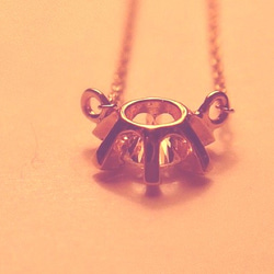 Simple Diamond Necklace (CL) 5枚目の画像