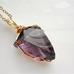 ＳＯＬＤ春分Creema限定価格　アンダラクリスタル　Sovereign Amethyst　「神秘性と高いマインド」 2枚目の画像