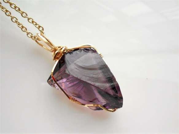 ＳＯＬＤ春分Creema限定価格　アンダラクリスタル　Sovereign Amethyst　「神秘性と高いマインド」 2枚目の画像