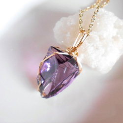 ＳＯＬＤ春分Creema限定価格　アンダラクリスタル　Sovereign Amethyst　「神秘性と高いマインド」 5枚目の画像