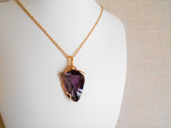 ＳＯＬＤ春分Creema限定価格　アンダラクリスタル　Sovereign Amethyst　「神秘性と高いマインド」 7枚目の画像