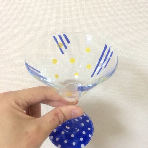 カルピスカラーのカクテルグラス その他インテリア雑貨 kobako 通販 