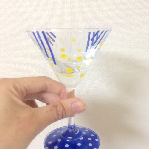 カルピスカラーのカクテルグラス その他インテリア雑貨 kobako 通販 
