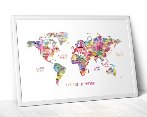 KAREアート　絵　世界地図 KAREアート 絵 世界地図 KAREアート絵世界地図