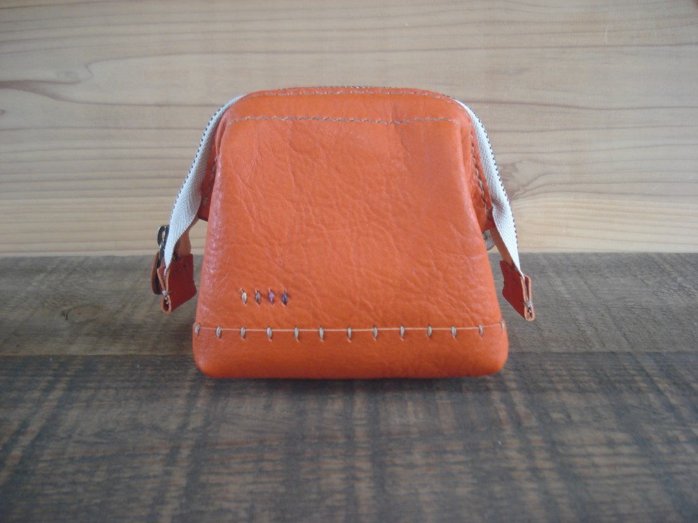 レザー ワイヤーポーチ S