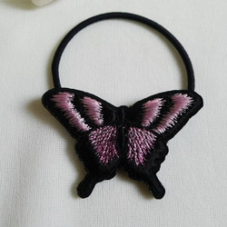 羽織柄♡蝶々柄♡和柄蝶々ヘアゴム♡キッズヘアゴム♡オーダーページ 0_5ed6b6aa8c200e27c65c383298f6