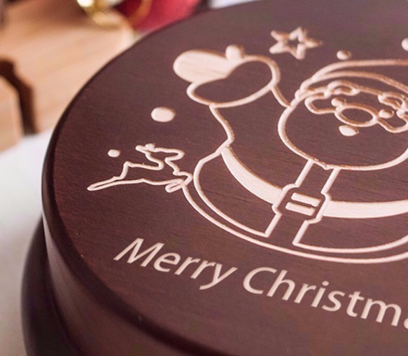 【聖誕節禮物】薑餅人 客製化┇音樂盒 第2張的照片