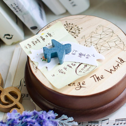 【聖誕交換禮物】挑戰世界 歐洲款┇音樂盒 Memo夾 第3張的照片