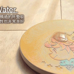 【客製化禮物 】DIY彩繪陶瓷十二生肖杯墊┇ 幸運小馬 第3張的照片