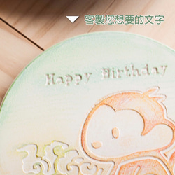 【生日禮物 】趣味Q圖杯墊 ┇ 貓頭鷹 第3張的照片