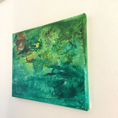 morimori 「木製キャンバス」抽象画アート 絵画 女でしゃ 通販