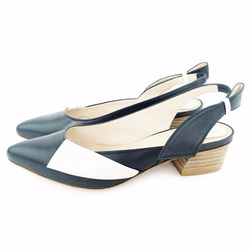 [The Deep] Satyrichthys - Blue/White - Pointy-toe sandals 9枚目の画像