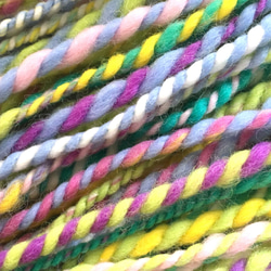 SALE : 手紡ぎ毛糸〜Spino 双糸 カラーパレットパステル 3枚目の画像