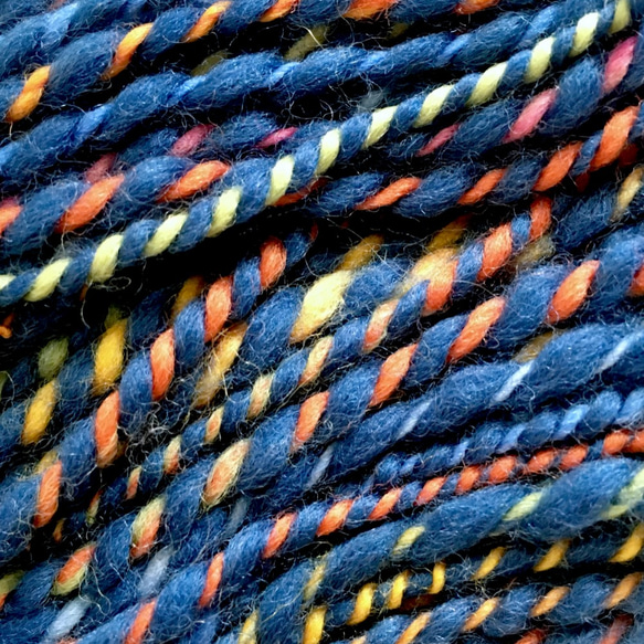 SALE : 手紡ぎ毛糸〜Spino 双糸 4枚目の画像