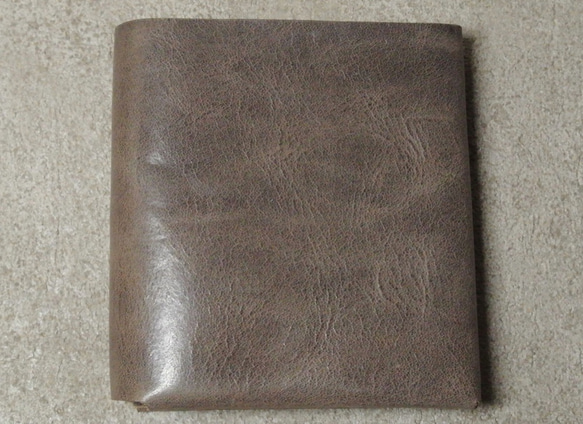 人とかぶらない財布をお求めの方へ Short Wallet v1.5 Grey【受注製作】 4枚目の画像