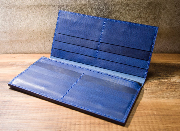 ※1点のみ Type: Partner | Long wallet Ver.1.0 - Cobalto Blue 3枚目の画像