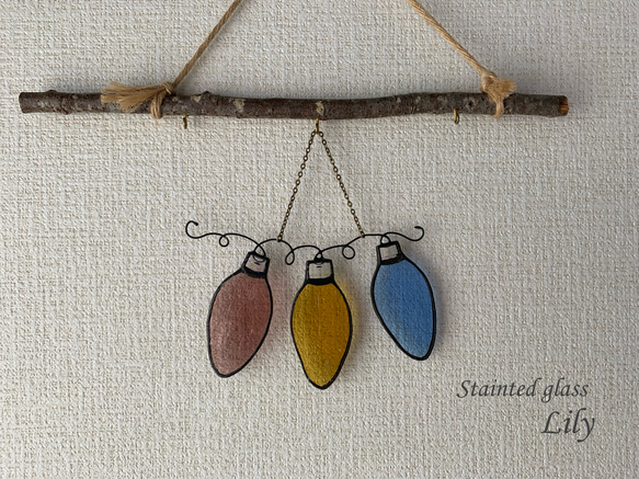 ステンドグラスオーナメント　ハンドメイド　サンキャッチャー　オーナメント　干支 ステンドグラスオーナメント ハンドメイド サンキャッチャー