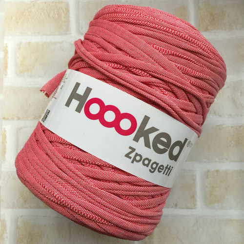 ☻3m¥300☻ Hoooked ズパゲッティ デニム 赤 zpagetti 糸・ミシン糸  
