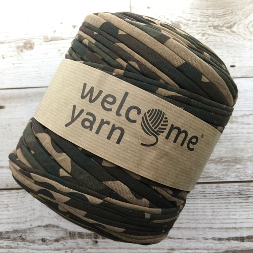 ◡̈⃝3m¥300◡̈⃝ welcome yarn カモフラ 糸・ミシン糸 037yarn⭐︎T  