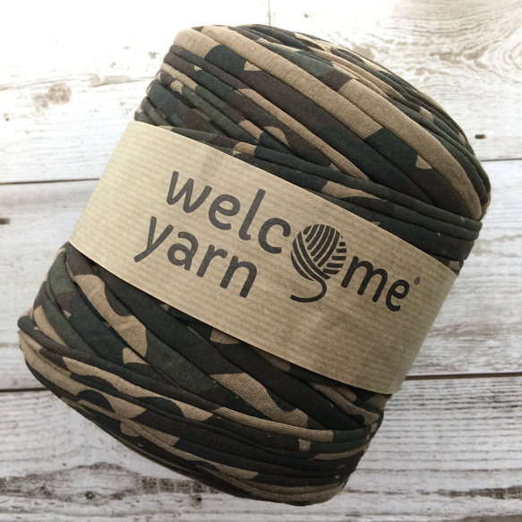 ◡̈⃝3m¥300◡̈⃝ welcome yarn カモフラ 1枚目の画像
