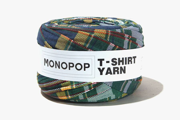 ☺︎3m¥300☺︎ MONOPOP タータン グリーン♡ 糸・ミシン糸 037yarn 