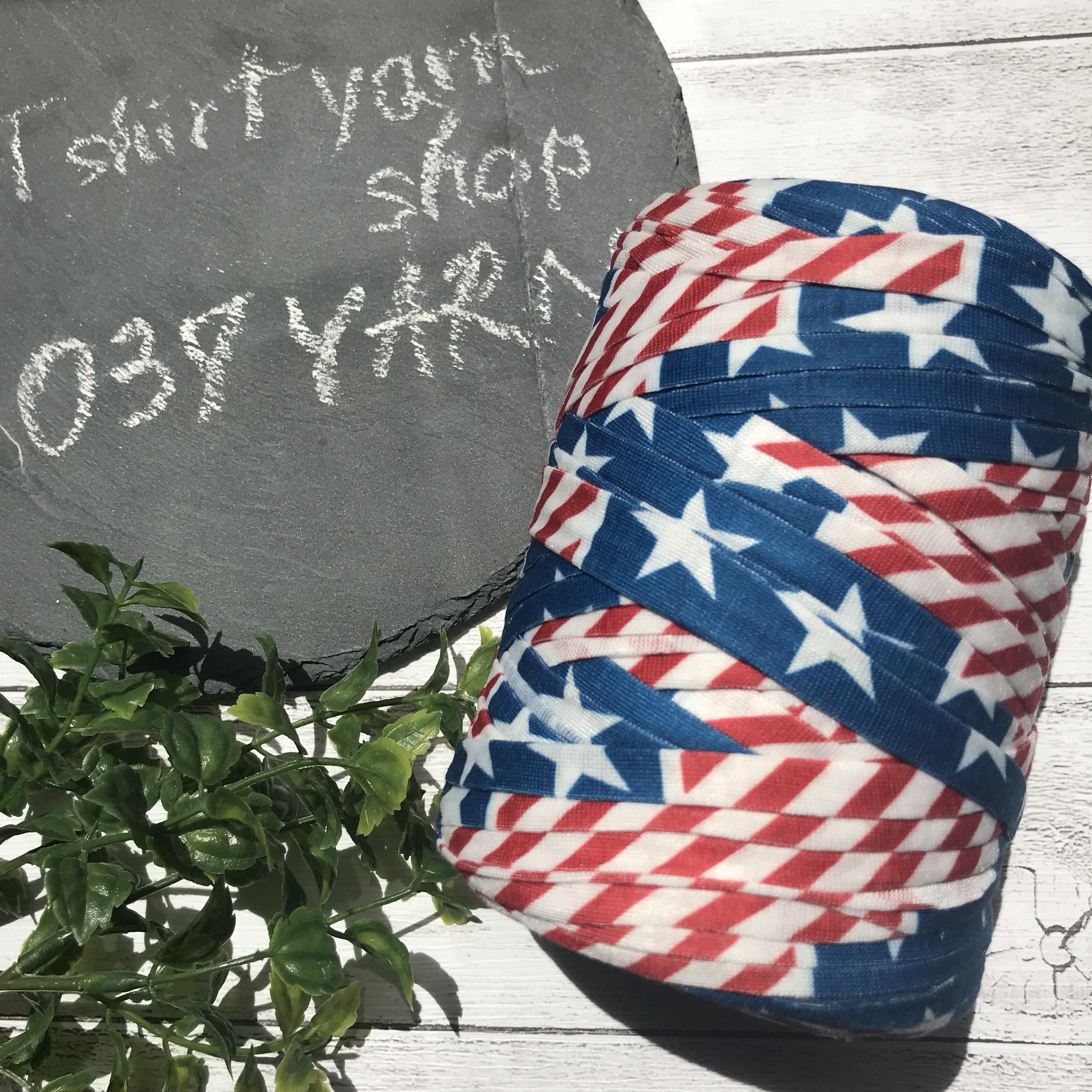 ✩︎3m¥300✩︎ アメリカンカラー◡̈⃝︎星条旗⚐⋆︎* Tシャツヤーン 