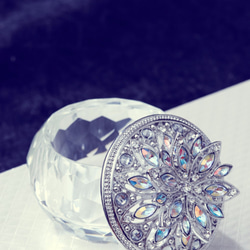 Neve Jewelry 維納斯水晶珠寶盒(白/銀) 第2張的照片