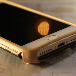 iPhone 8 PLUS/ 7 Plus/ 5.5吋 新極簡混搭款皮革保護套 - 雅致黑 第3張的照片