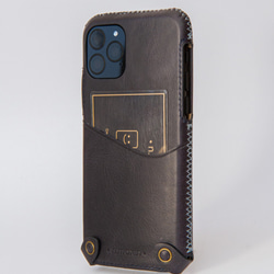 iPhone 11 Pro Classic Minimal Phone Case-Navy 1枚目の画像