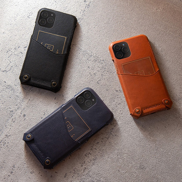iPhone 11 Pro Classic Minimal Phone Case-Navy 2枚目の画像