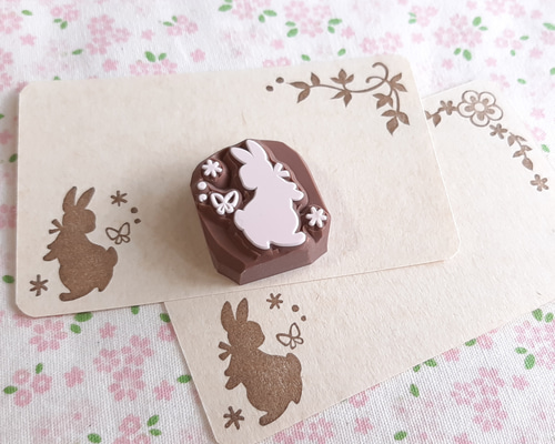 レトロうさぎ お祭り ありがとう 消しゴムはんこ レトロうさぎ お祭り ありがとう 消しゴムはんこ-買い方