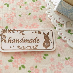 うさぎのhandmadeはんこ 2枚目の画像