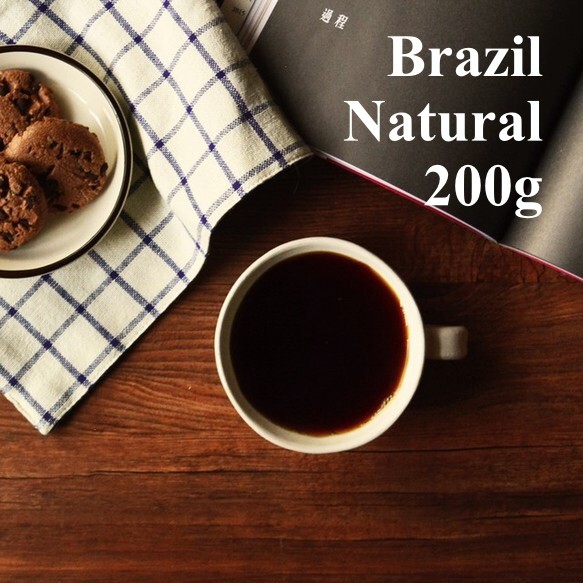 【甘く深い味わい】深煎り珈琲豆 200g / ブラジル サントアントニオ アロマ ショコラ 1枚目の画像