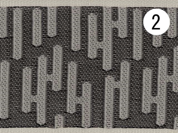 ジャガード織　畳縁　ハンドメイド素材　工霞１ 3枚目の画像