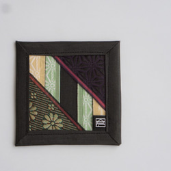 畳縁コースター麻の葉 2枚目の画像