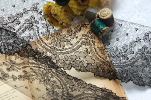 アンティーク シャンティレース 9x90cm レース ミルシャ 通販 707947