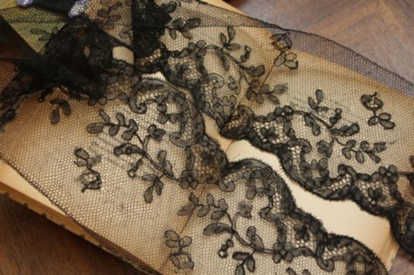 アンティーク シャンティレース 10,5x93cm レース ミルシャ 通販 