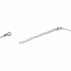ドロップス - スターリングシルバー淡水真珠のネックレス 2枚目の画像