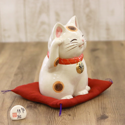 【特大】福々招き猫　にっこり笑顔が福を招く！ 3枚目の画像