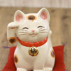 【特大】福々招き猫　にっこり笑顔が福を招く！ 5枚目の画像