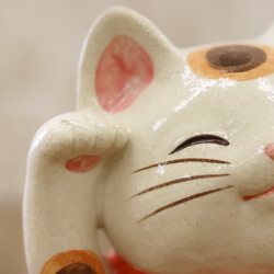 【特大】福々招き猫　にっこり笑顔が福を招く！ 6枚目の画像