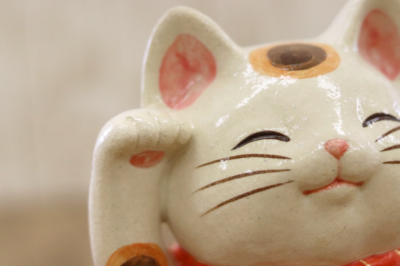 【特大】福々招き猫　にっこり笑顔が福を招く！ 6枚目の画像