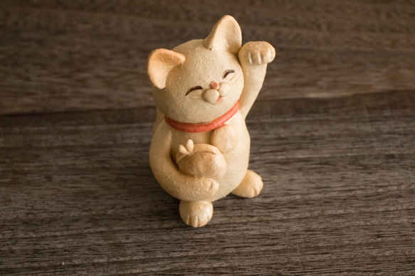 数量限定ハンドメイド2019　福々招き猫　お財布いっぱい 3枚目の画像