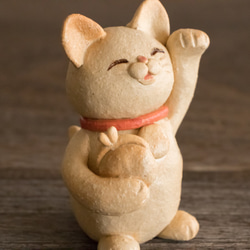 数量限定ハンドメイド2019　福々招き猫　お財布いっぱい 5枚目の画像