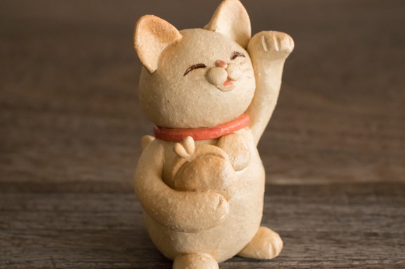 数量限定ハンドメイド2019　福々招き猫　お財布いっぱい 5枚目の画像